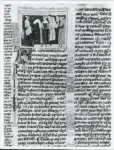 Universit&agrave; di Pisa. Dipartimento di Storia delle Arti , Anonimo italiano - sec. XIII/ XIV - Lucca, Biblioteca Capitolare Feliniana, Ms. 317, f. 77r, particolare