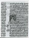 Università di Pisa. Dipartimento di Storia delle Arti , Anonimo italiano - sec. XIII/ XIV - Lucca, Biblioteca Capitolare Feliniana, Ms. 287, f. 124r, particolare