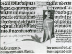 Università di Pisa. Dipartimento di Storia delle Arti , Anonimo italiano - sec. XIII/ XIV - Lucca, Biblioteca Capitolare Feliniana, Ms. 287, f. 120r, particolare