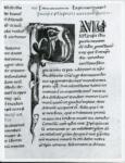 Università di Pisa. Dipartimento di Storia delle Arti , Anonimo italiano - sec. XI, fine - Lucca, Biblioteca Capitolare Feliniana, Ms. 2, f. 195r, particolare