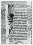 Università di Pisa. Dipartimento di Storia delle Arti , Anonimo italiano - sec. XIII, ultimo quarto - Lucca, Biblioteca Capitolare Feliniana, Ms. 137, f. 284r, particolare