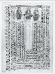 Anonimo italiano sec. XI , Pagina miniata, Concilio di Nicea