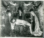Pseudo-Monvaerni , Pietà con la Madonna, san Giovanni Evangelista e santa Maria Maddalena