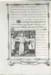 Anonimo , Anonimo francese - Pontificale Romano - 1525 ca. - pagina miniata
