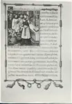 Anonimo , Anonimo francese - Pontificale Romano - 1525 ca. - pagina miniata