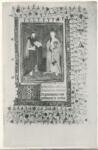 Anonimo , Anonimo - 1465-1475 ca. - Libro d'Ore della Vergine con Calendario, una pagina miniata