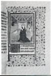 Anonimo , Anonimo francese - sec. XVI - Libro d'Ore della Vergine, una pagina miniata