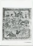 Anonimo , David slaying the lion/ Paris. Bib.N. Psalter M.S Gr. 139 fol 1v