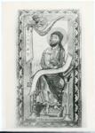 &nbsp; , San Luca Evangelista e il bue, Cornice con motivi decorativi fitomorfi