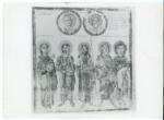 Anonimo , Anna e Simeone, M. Vergine, Gesù - S.G. Battista, Zaccaria ed Elisabetta - M. Lib. V, Col. 276 - Cod. vat. greco 699