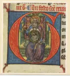 Anonimo , Anonimo - sec. XIV - Praga, Knihovna N&aacute;rodn&iacute;ho muzea (Biblioteca del Museo Nazionale), ms. XIII.A.12, particolare di un foglio