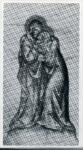 Anonimo sec. XIV , Cristo e la Madonna