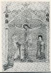 Anonimo sec. XIII/ XIV , Cristo crocifisso con la Madonna addolorata, san Giovanni Evangelista, Finte architetture