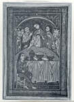 Anonimo , The Last Supper - German Illuminated Miniature - fourteenth century