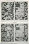 Anonimo , Anonimo - sec. XV, terzo quarto - Libro d'Ore della Vergine con Calendario, all'uso di Roma, quattro fogli interi