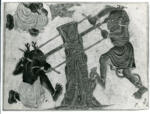 Siyah Qalam , Scena con figure grottesche