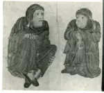 Anonimo , Disegno di Mehmet Siyah Kalem detto Penna Nera nell'Album del Conquistatore, Istambul, Biblioteca del Palazzo di Topkapi.