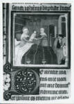 &nbsp; , Maestro delle Ore del maresciallo Boucicaut, attr. - sec. XV, primo quarto - Lucca, Biblioteca Statale, ms. 3122, f. 246v, particolare