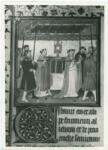 &nbsp; , Maestro delle Ore del maresciallo Boucicaut, attr. - sec. XV, primo quarto - Lucca, Biblioteca Statale, ms. 3122, f. 188v, particolare