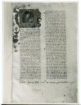 Istituto Centrale per il Catalogo e la Documentazione: Fototeca Nazionale , Rovigo - Accademia dei Concordi - C. 1 del Codice "Jo Scoti in I sententiarium"