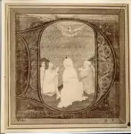 &nbsp; , Iniziale D, Iniziale istoriata, Pentecoste, Cornice con motivi decorativi fitomorfi, Cornice con motivi decorativi geometrici