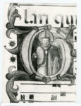 Gabinetto Fotografico della Soprintendenza Speciale per il Patrimonio Storico, Artistico ed Etnoantropologico e per il Polo Museale della città di Firenze , Battista di Biagio Sanguigni - 1429 - Prato, Museo dell'Opera del Duomo, f. 61v, particolare