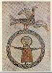 Anonimo , Decoracion prerromanica de Saint Quirze de Pedret.(Siglo X) Figura orante - Museo Diocesano, Solsona