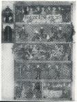 Anonimo , Monasterio de El Escorial. Página en miniatura del Códice Emi - comenzó a ser escrito por Velasco en el año 976, en la Biblioteca