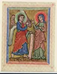 Anonimo sec. XIII , Annunciazione