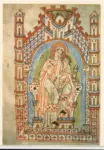 Anonimo sec. XII , Madonna con Bambino in trono