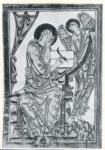 Anonimo sec. XI , San Matteo Evangelista e l'angelo