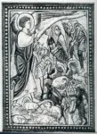 Anonimo sec. XI/ XII , Annuncio ai pastori