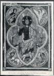 Anonimo sec. XIII , Cristo in Maestà tra simboli dei quattro evangelisti