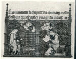 Maître de Fauvel , Figura maschile allo scrittoio