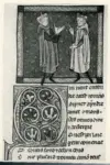 Ma&icirc;tre de Thomas de Maubeuge , Due figure maschili, Iniziale decorata