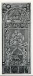 Anonimo sec. XII , Angelo annuncia la Resurrezione alle pie donne, Apparizione di Cristo risorto alle pie donne, Finte architetture
