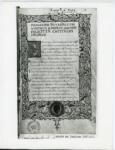 Anonimo , Anonimo - sec. XV - Parigi, Bibliothèque nationale de France, ms. Italien 1017, f. 1r