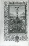 Francesco di Antonio del Chierico , Trionfo del Tempo, Cornice con motivi decorativi fitomorfi, Stemma
