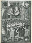 Attavanti Attavante , Iniziale A, Iniziale abitata, Ascensione, Simboli dei quattro evangelisti, Motivi decorativi vegetali con putti alati