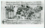 Anonimo , Archivio di Stato in Lucca - Bibl. Ms n° 107 c. 163r. Sercambi G. Cronaca - S. Giuliano.