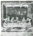 Anonimo , Maestro del Martirologio dei Battuti Neri di Ferrara - sec. XV - Venezia, Fondazione Giorgio Cini, ms. 2501/2, f. 2r 