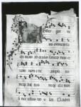 Anonimo veneto-emiliano sec. XV , Iniziale A, Iniziale abitata, Santo orante, Motivi decorativi fitomorfi