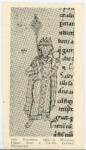 Anonimo sec. XII , Ritratto di imperatore