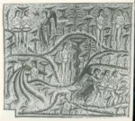 Anonimo , Peccato di Adamo ed Eva - vat. gr. 1162, f. 33