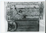 Anonimo sec. XI , Lavanda dei piedi, Finte architetture, Iniziale D, Iniziale decorata, Motivi decorativi fitomorfi
