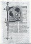 Anonimo sec. XIII/ XIV , Iniziale N, Iniziale istoriata, Ritratto di Giacomo I il Conquistatore, re d'Aragona, Motivi decorativi con figure fantastiche