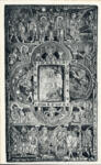 Anonimo sec. XII , Episodi della Passione di Cristo, Sansone, Giona esce dal ventre della balena, Ecclesia Romana
