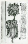 Anonimo sec. XIII , Scena evangelica, Vocazione di Zaccheo