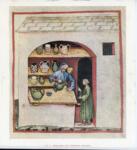 Anonimo , Miniatura dal Theatrum Sanitatis - La farmacia