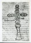Anonimo sec. IX , Croce